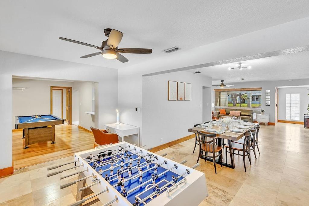 Pool Heat I Firepit And Bbq I 75"Tv I Foosball I 581Mbps Cooper City Exterior foto